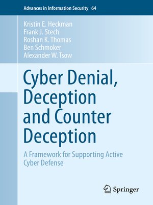 cover image of Cyber Denial, Deception and Counter Deception
